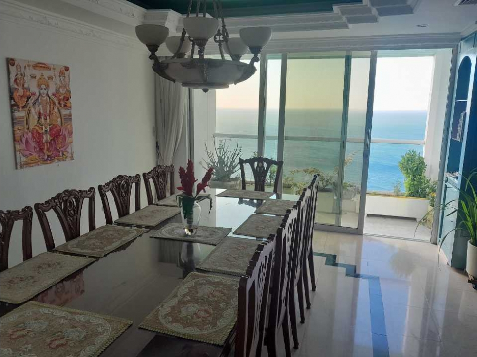 Espectacular pent house 324m2, primera linea de mar, rodadero sur — foto 6