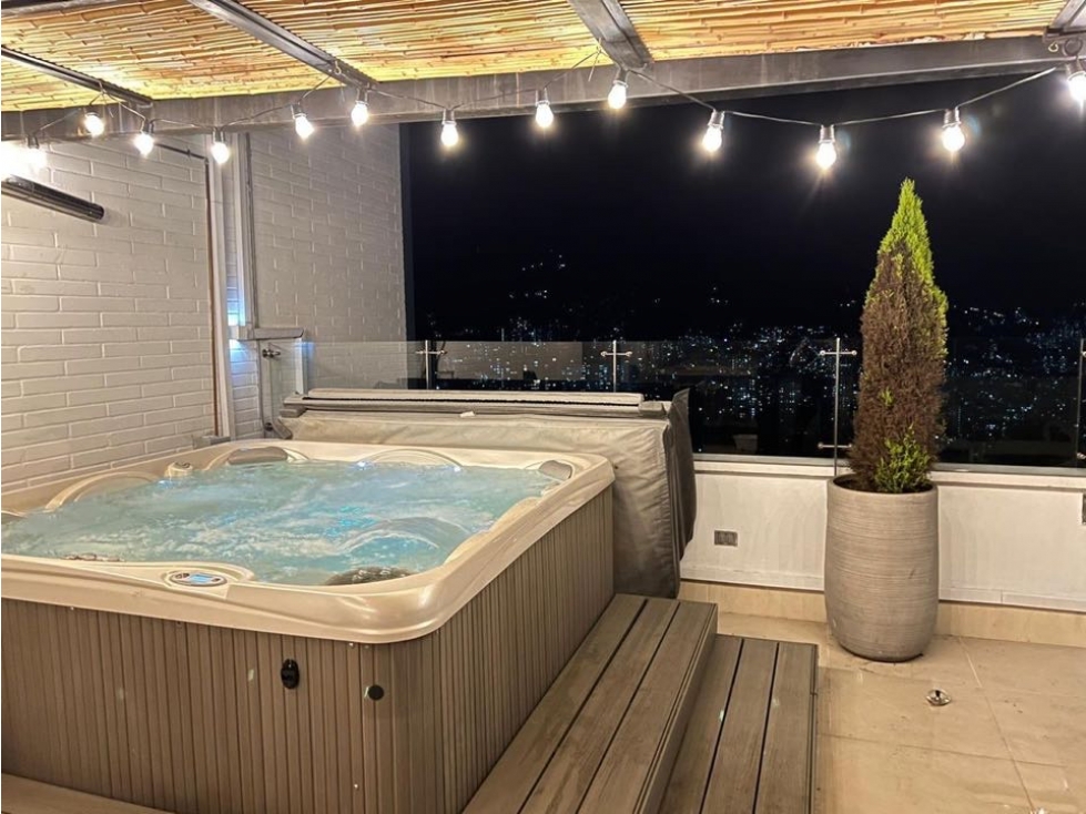 Penthouse Con vista a la ciudad en el poblado para venta o renta amob — foto 4