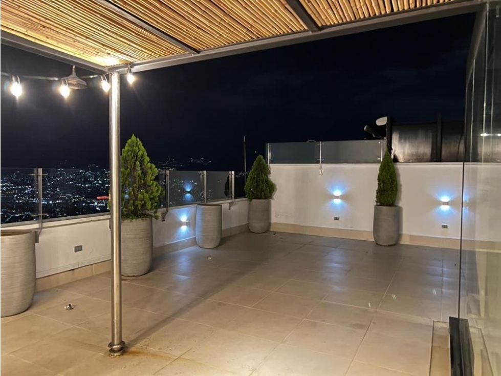 Penthouse Con vista a la ciudad en el poblado para venta o renta amob — foto 6