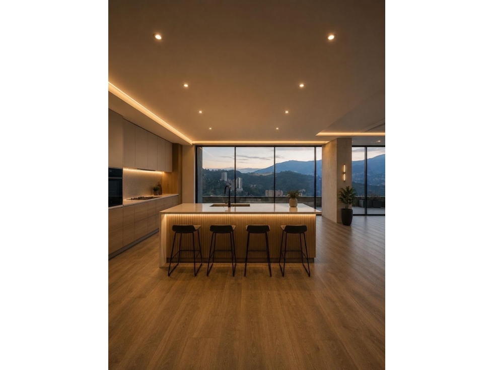 ESPECTACULAR PENTHOUSE EN SABANETA EN OBRA GRIS O TERMINADO AL 100% — foto 2