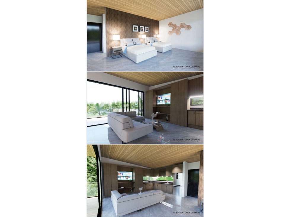 Espectaculares Cabañas tipo Loft sobre plano en Guarne — foto 2