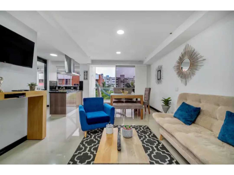 EXCELENTE APARTAMENTO PARA LA VENTA EN LAURELES, PARA *AIRBNB* — foto 2