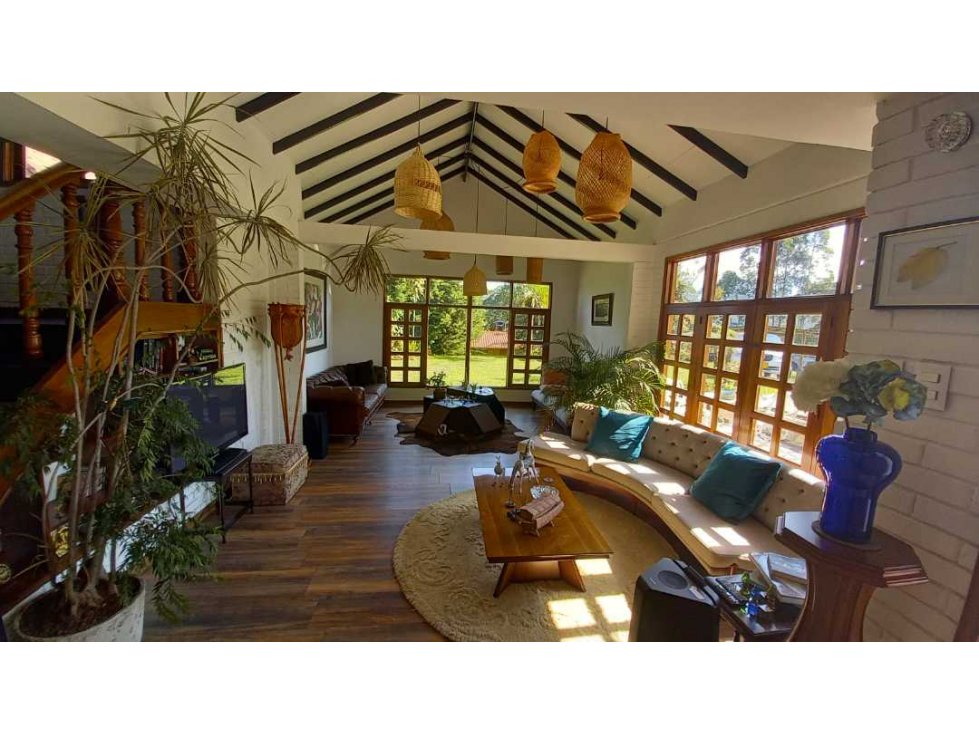Exclusiva casa campestre en filandia con hermosa vista a la región - 2
