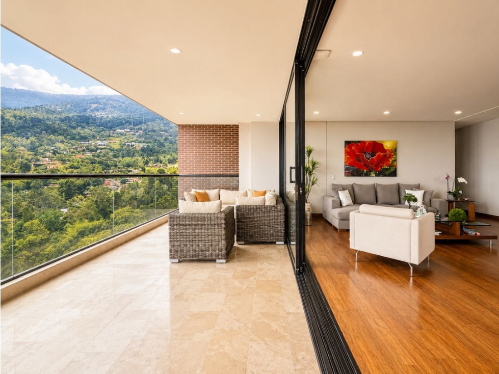 EXCLUSIVO APARTAMENTO DE GRAN FORMATO - POBLADO - LOS BALSOS — foto 3