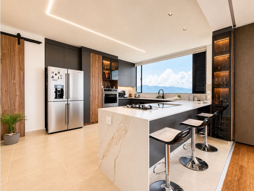 EXCLUSIVO APARTAMENTO DE GRAN FORMATO - POBLADO - LOS BALSOS — foto 6