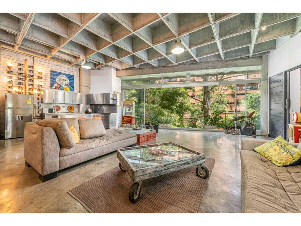 EXCLUSIVO APARTAMENTO TIPO LOFT EN VENTA. MEDELLÍN PROVENZA — foto 3