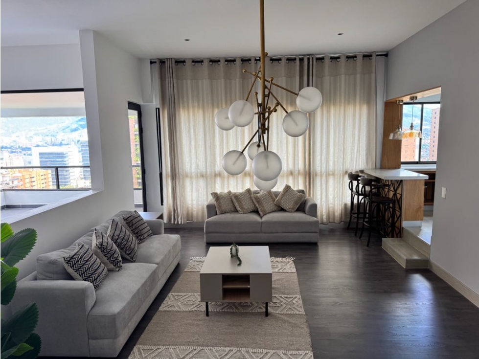 EXCLUSIVO APTO COMPLETAMENTE REMODELANDO EN EL POBLADO. PISO 10 — foto 6