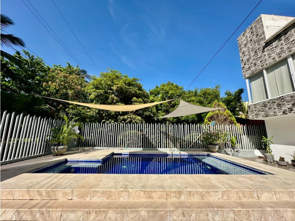FASCINANTE Y CÓMODA CASA DE PLAYA EN VENTA A 200 metros del Mar.Tubara - 4