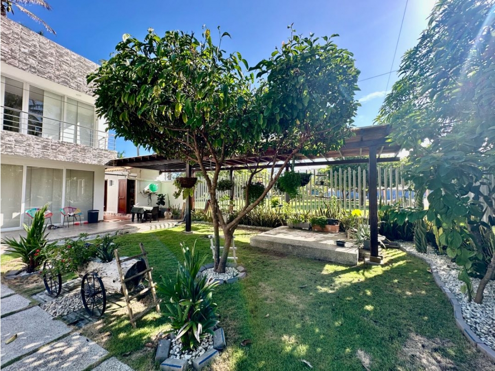 FASCINANTE Y CÓMODA CASA DE PLAYA EN VENTA A 200 metros del Mar.Tubara - 5