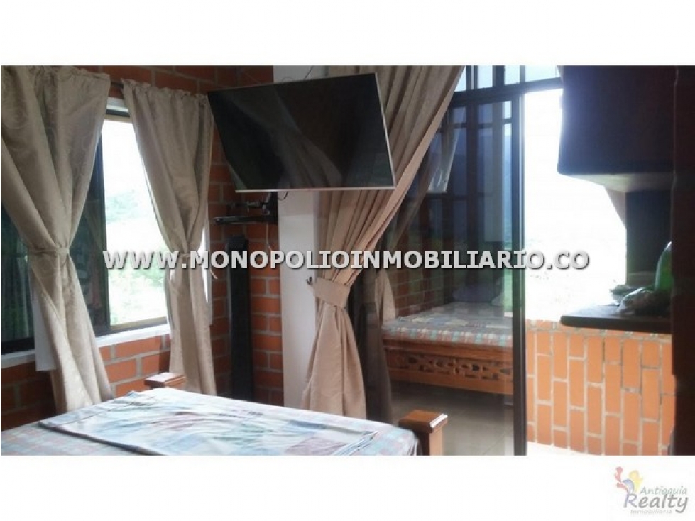 FINCA AMOBLADA EN ARRIENDO - SANTA FE DE ANTIOQUIA COD: 10313 - 5