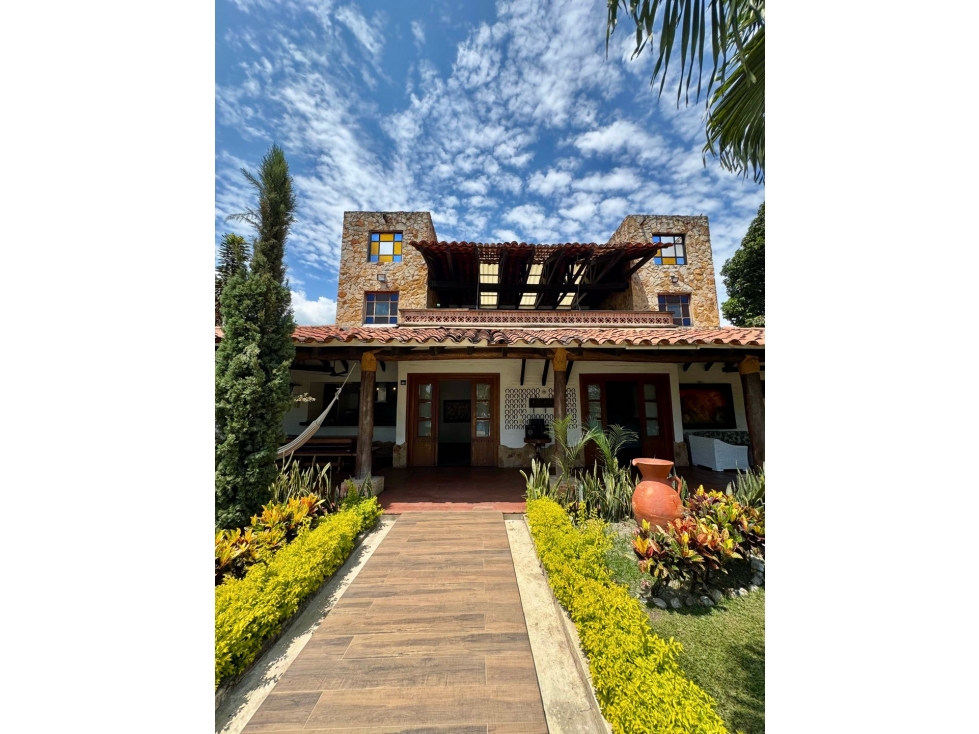 Finca campestre de lujo amoblada en venta Rozo Palmira Valle Colombia — foto 3