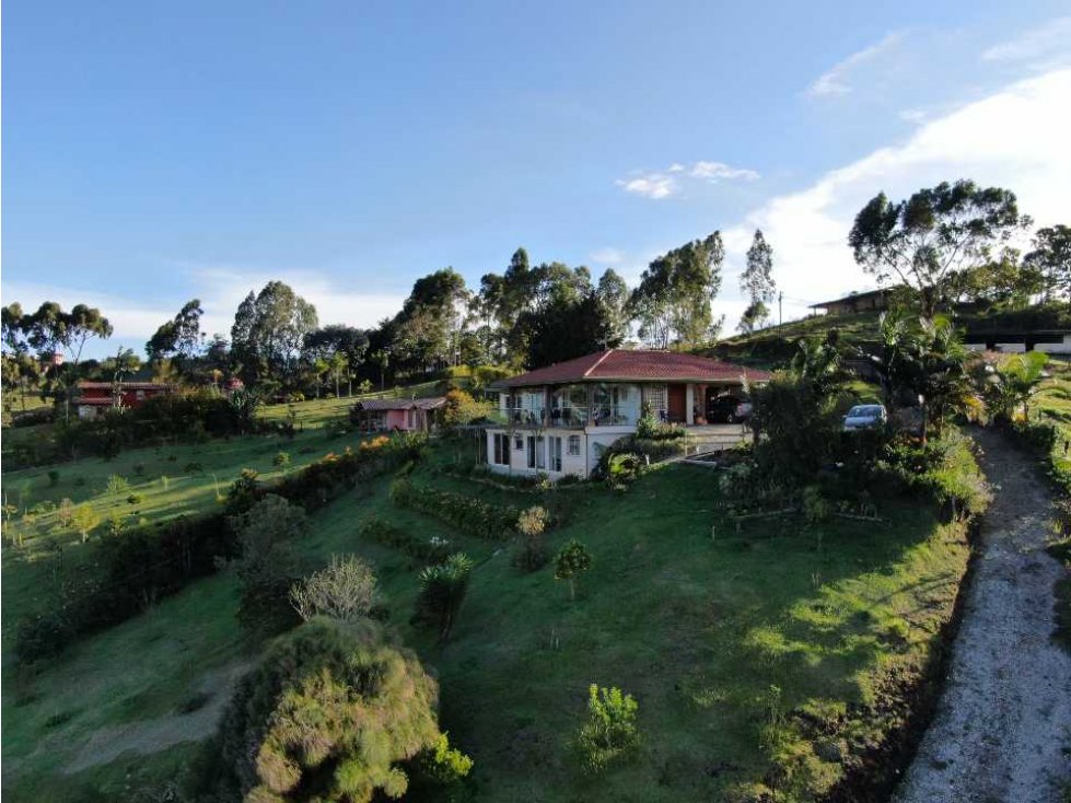 Finca con bosques y hermosa vista en vía Rionegro- El Carmen