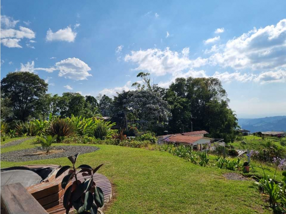 Finca Hotel Lote 20.000m2 constr 624 m2 Vista espectacular Salento - 3