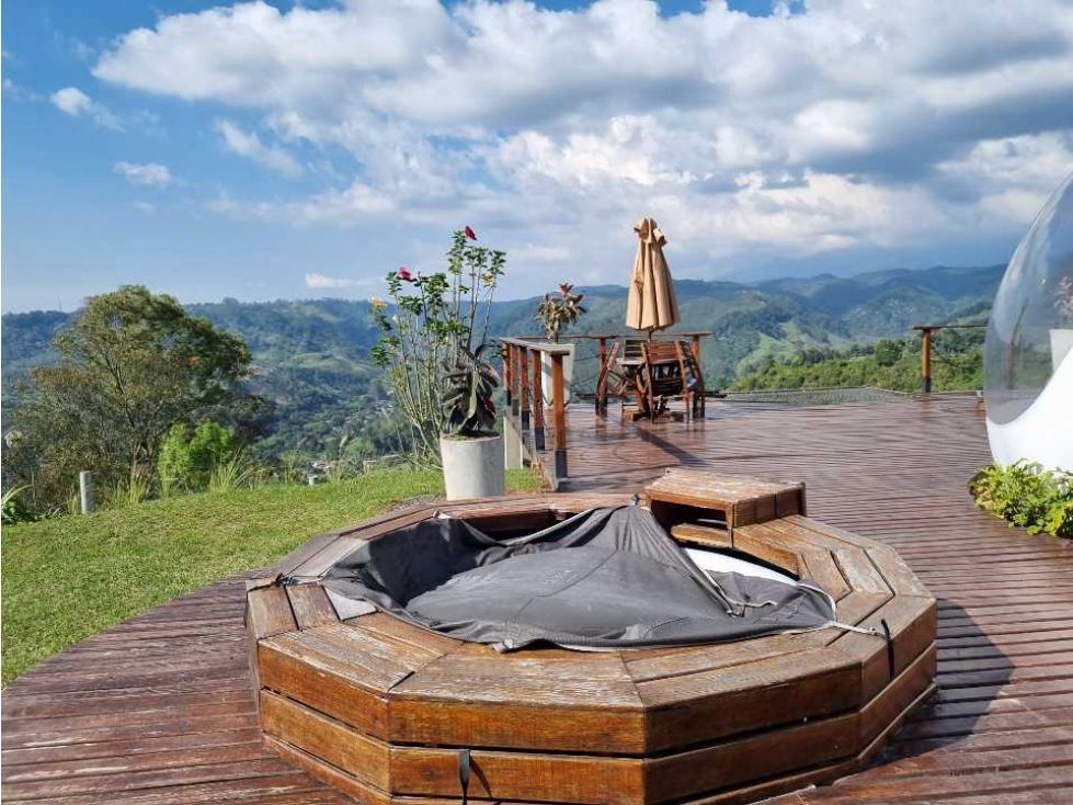 Finca Hotel Lote 20.000m2 constr 624 m2 Vista espectacular Salento - 6