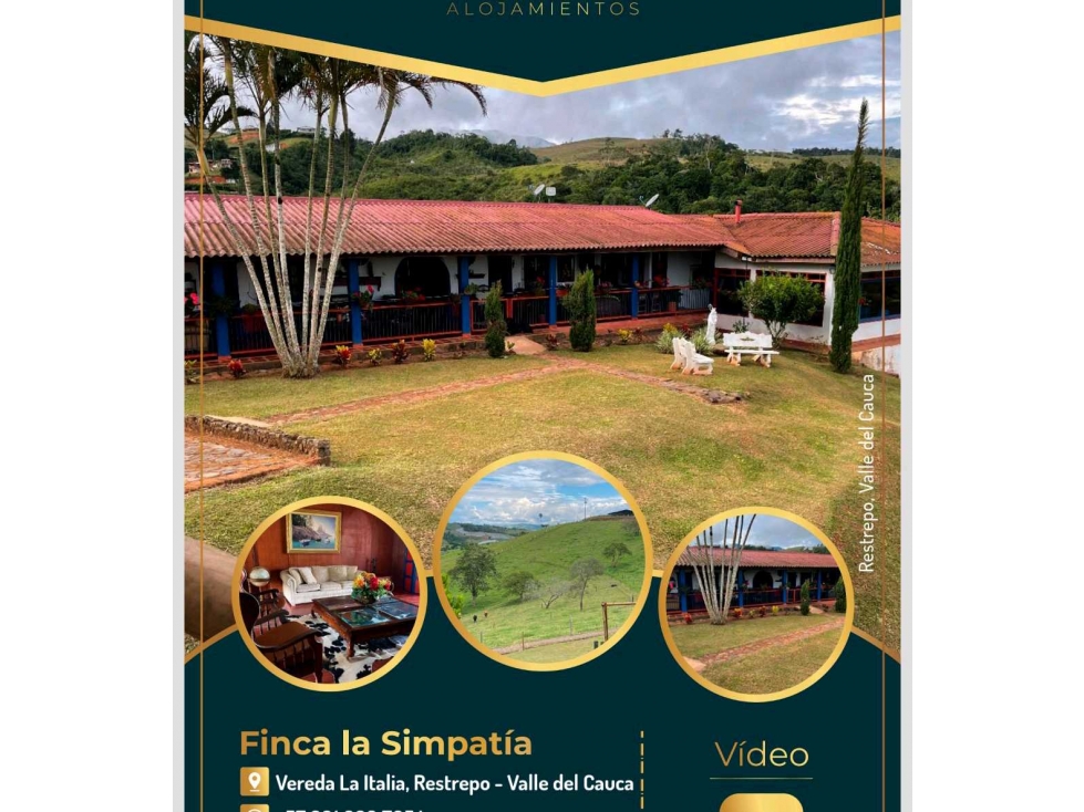 Finca para alquiler en restrepo valle del cauca descanso x dias - 2