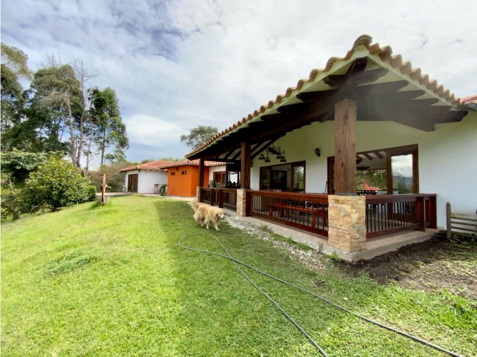 V Finca Semi Parcelacion 3 aguas exotica vista lote plano La Ceja — foto 4