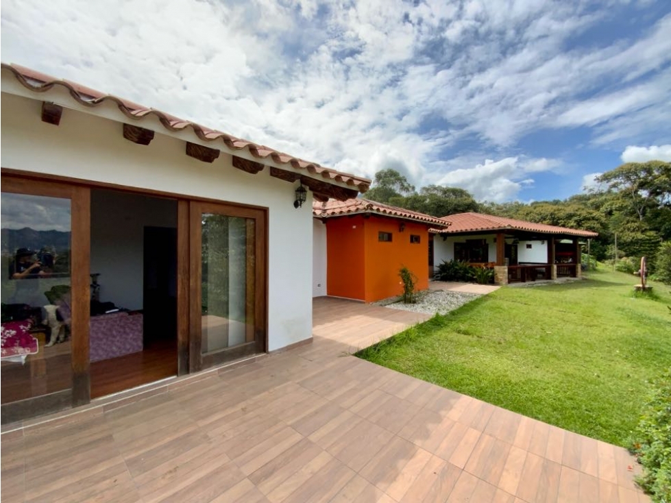V Finca Semi Parcelacion 3 aguas exotica vista lote plano La Ceja