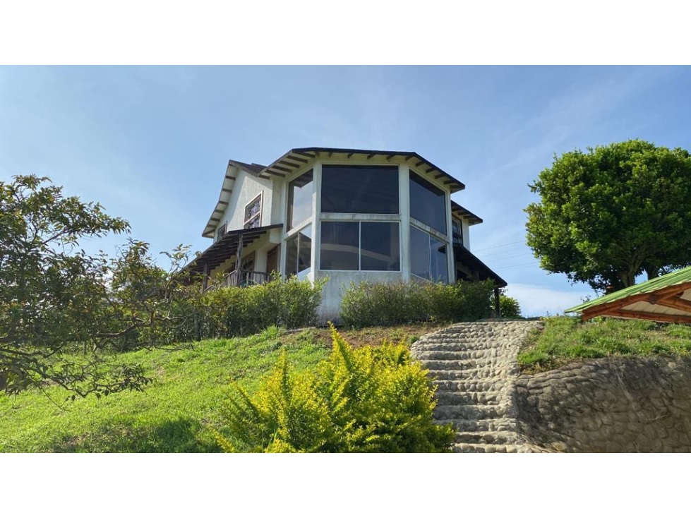Vendo finca Puente Palo con dos viviendas y acceso pavimentado VZ - 1