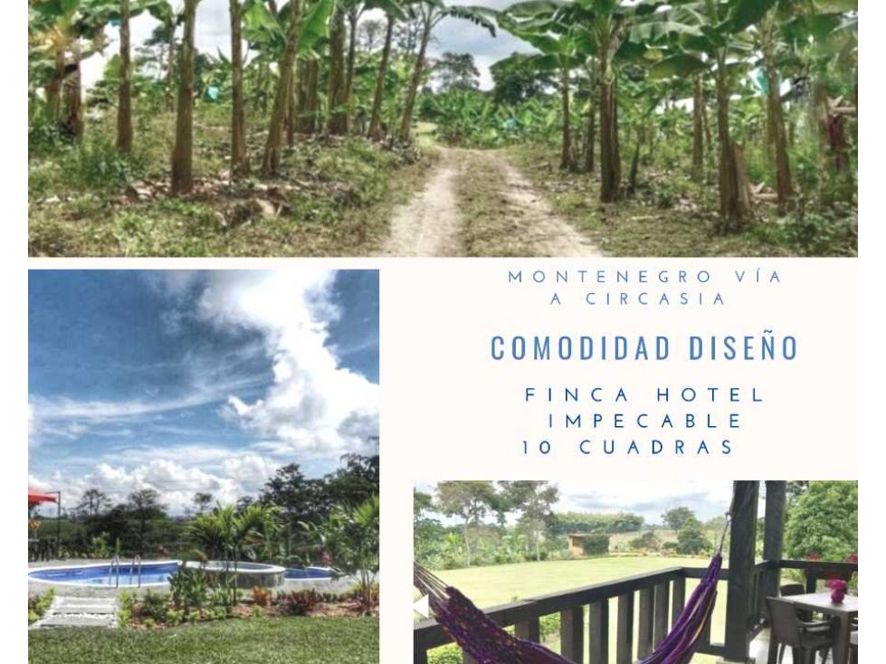 FINCA PRODUCTIVA / TURISMO / Via Montenegro Vía Circasia 4613 - 1