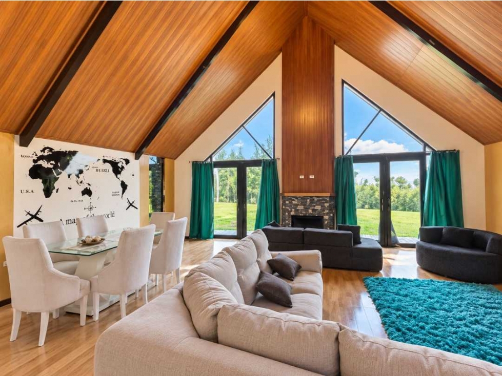 FOR SALE LUXURY A-FRAME CHALET WITH VOLCÁN BARÚ VIEWS IN VOLCÁN - 4