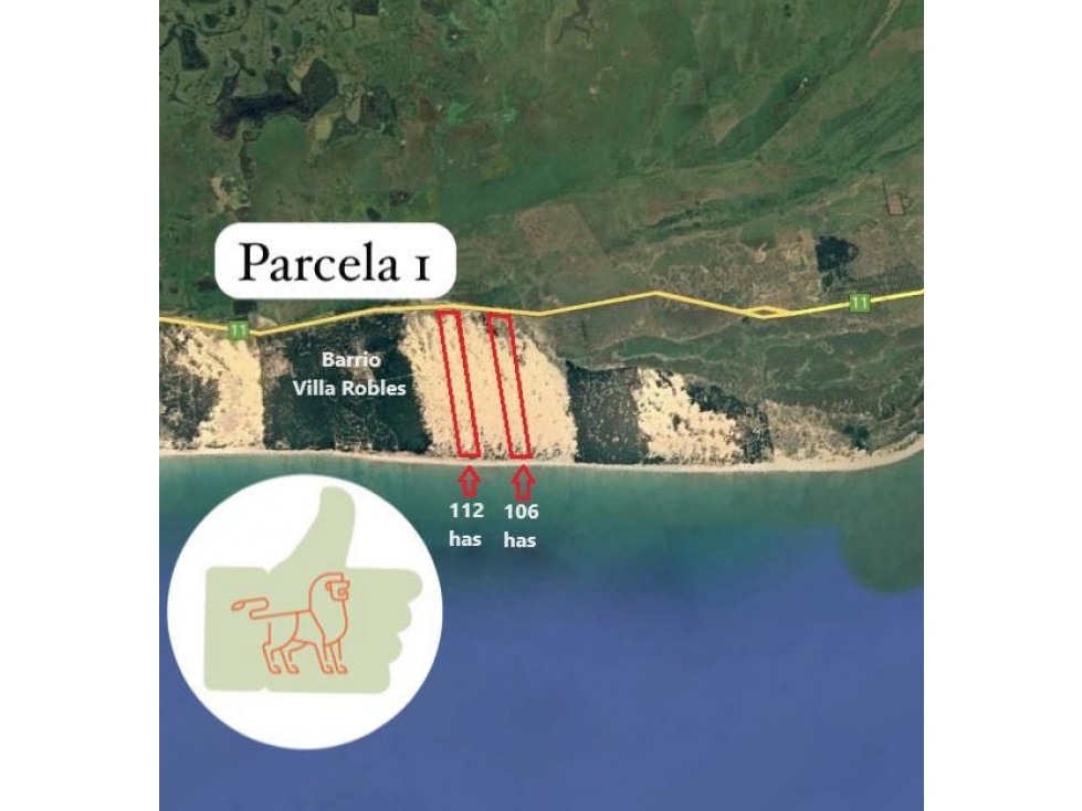 FRACCIÓN EN VENTA -FRENTE DE PLAYA -IDEAL DESARROLLO-BARRIO DE MAR — foto 2