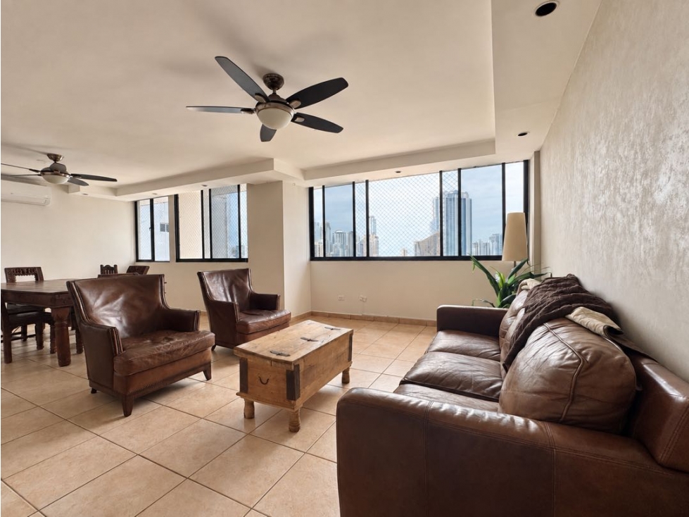 GANGA VENTA APARTAMENTO AMOBLADO 190M2 PUNTA PACÍFICA PH VISTA PACÍFIC