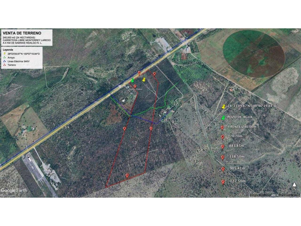 Gran Terreno de Más de 24 Hectáreas en Sabinas Hidalgo, Nuevo León - 6