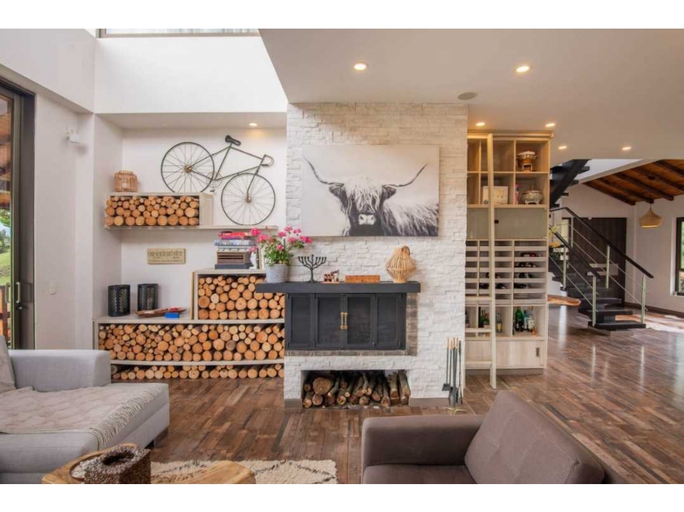 GUASCA, ARRIENDO Y VENTA, SUEÑO DE CASA 400MTS, 5 HABS - 5