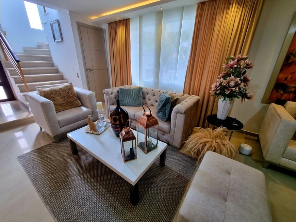 CASA AMOBLADA DE 163M2 EN ALTOS DEL LIMON