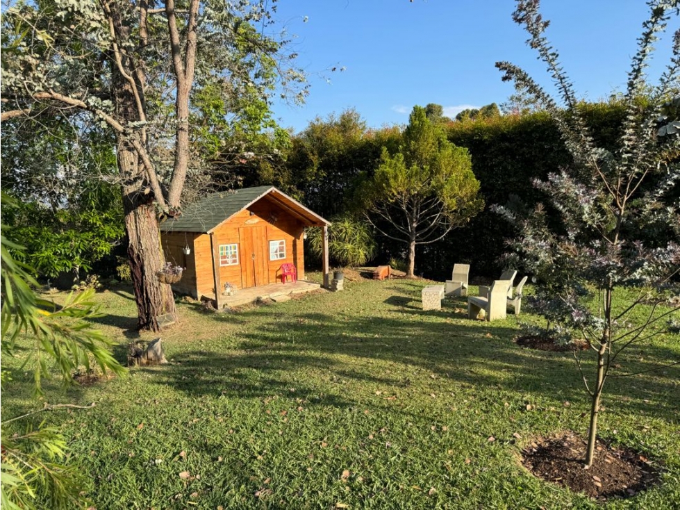 Hermosa Casa Campestre Con Arboles Frutales y Vista Abierta a Rionegro — foto 5