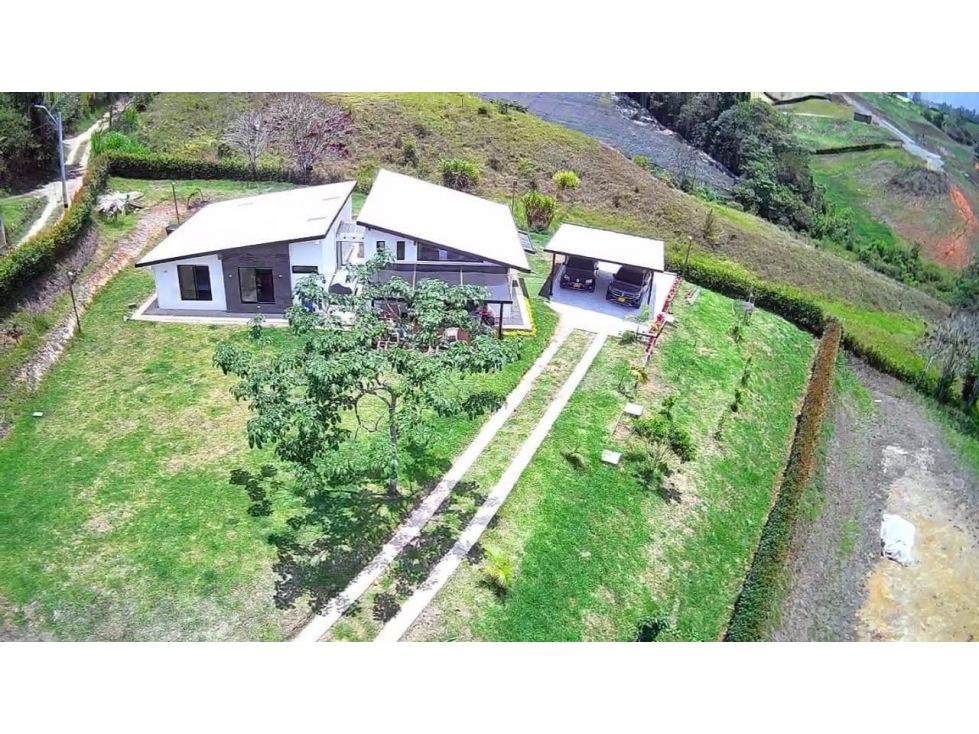 Hermosa casa campestre en el carmen vereda cristo rey — foto 3
