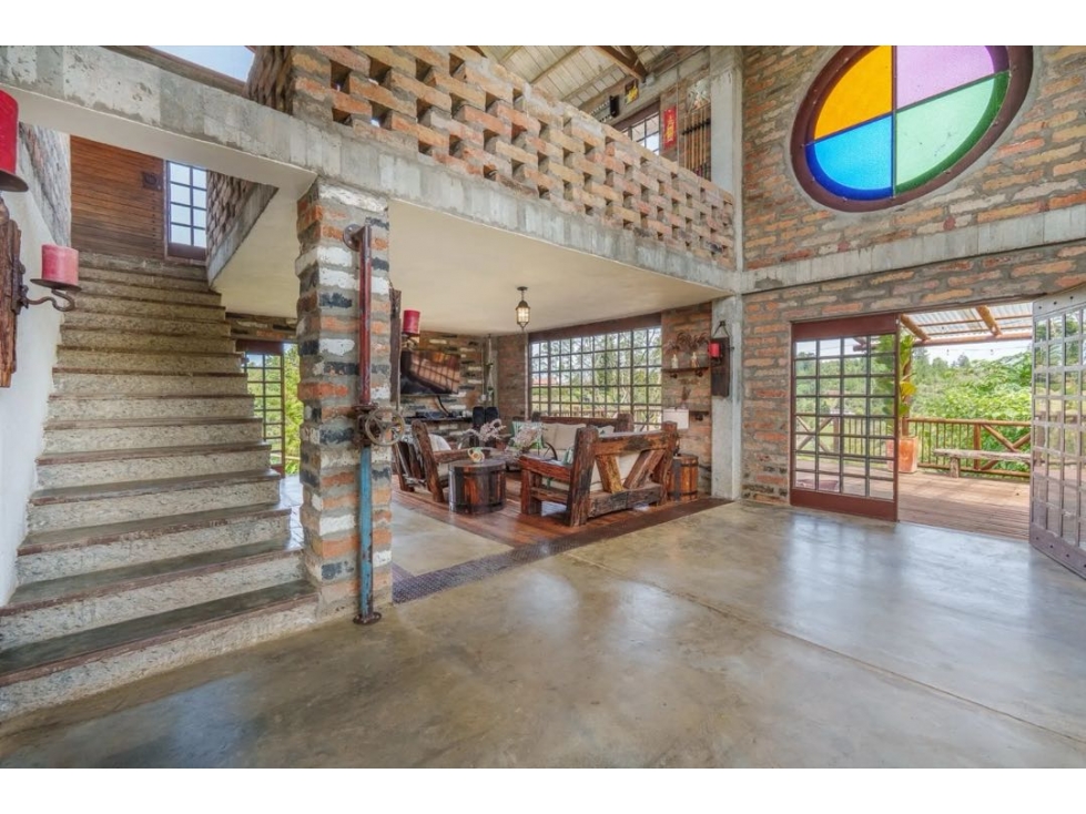 HERMOSA CASA CAMPESTRE EN RIONEGRO VÍA SAN VICENTE FERRER CON 9.474m2 - 5