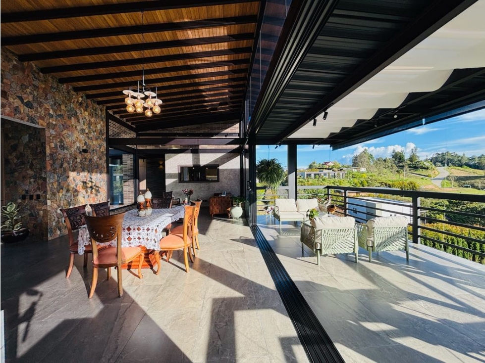 Hermosa casa campestre para la venta en unidad cerrada en el retiro — foto 6