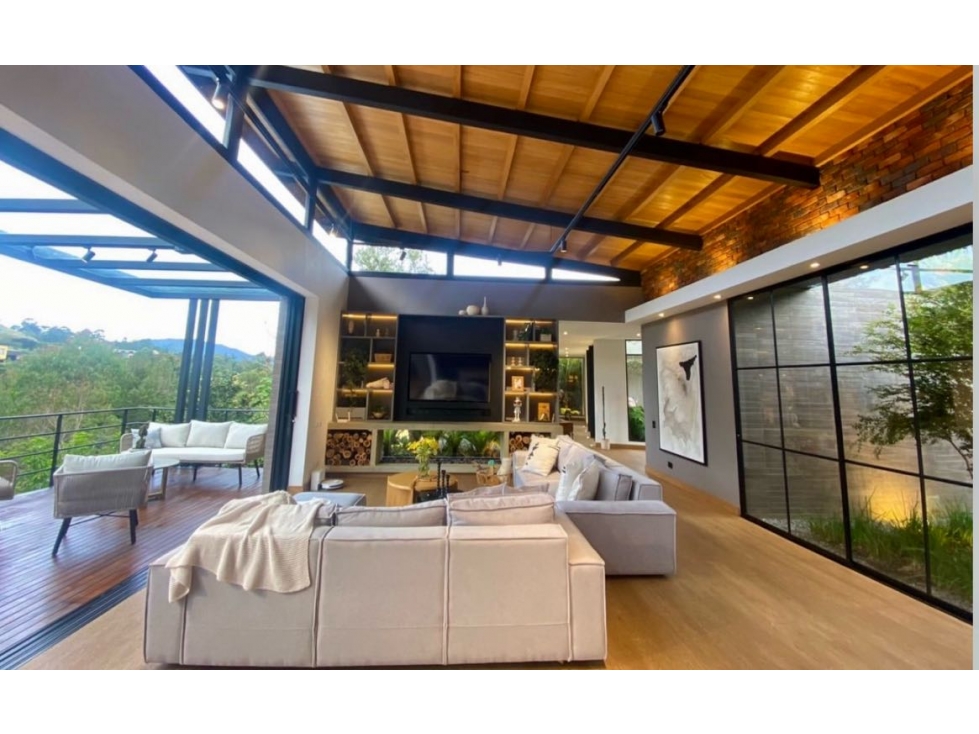 Hermosa casa de un nivel en Parcelacion en El Retio — foto 4