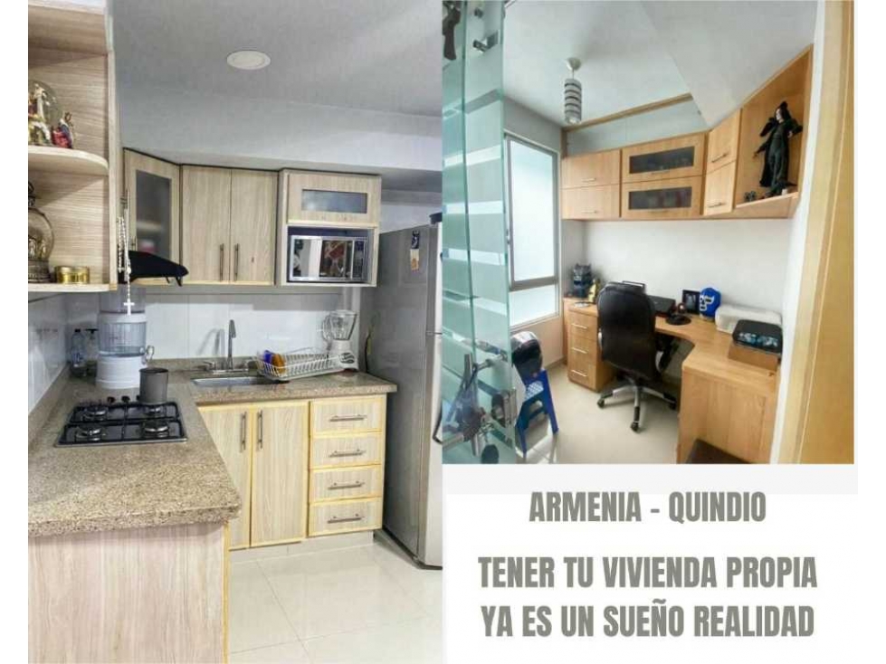 HERMOSA CASA EN CONDOMINIO POR EL SECTOR BOSQUE EN ARMENIA 1898