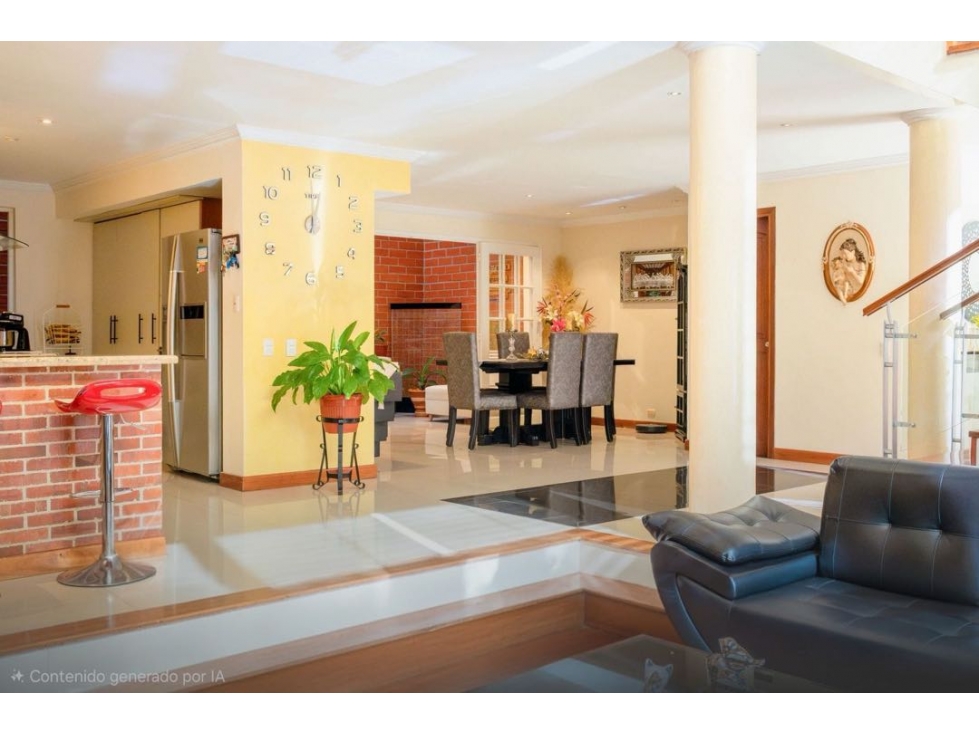 HERMOSA CASA EN SABANETA LOMA SAN JOSÉ AMPLIA Y MODERNA UNIDAD CERRADA — foto 2