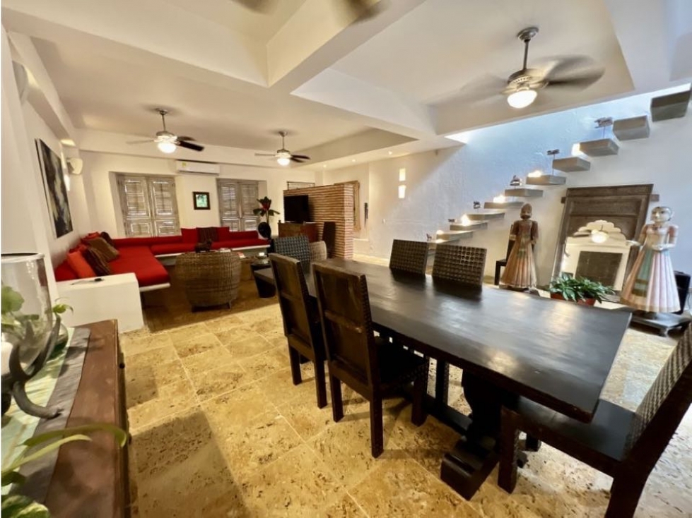 Hermosa casa en venta, centro histórico de Cartagena de Indias. — foto 3