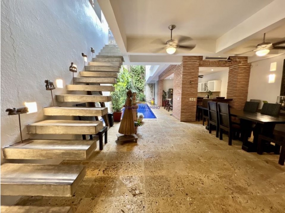 Hermosa casa en venta, centro histórico de Cartagena de Indias. — foto 4