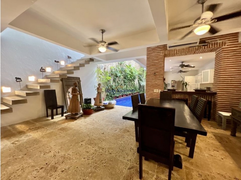 Hermosa casa en venta, centro histórico de Cartagena de Indias. — foto 5