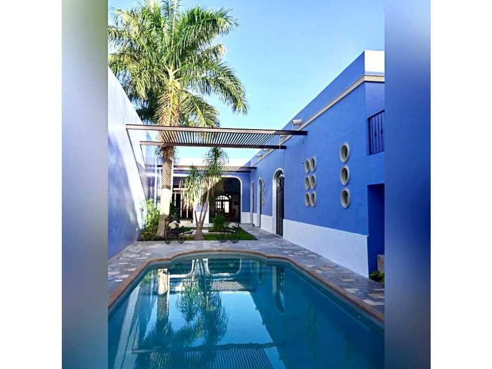 HERMOSA RESIDENCIA EN VENTA EN EL CENTRO DE MERIDA