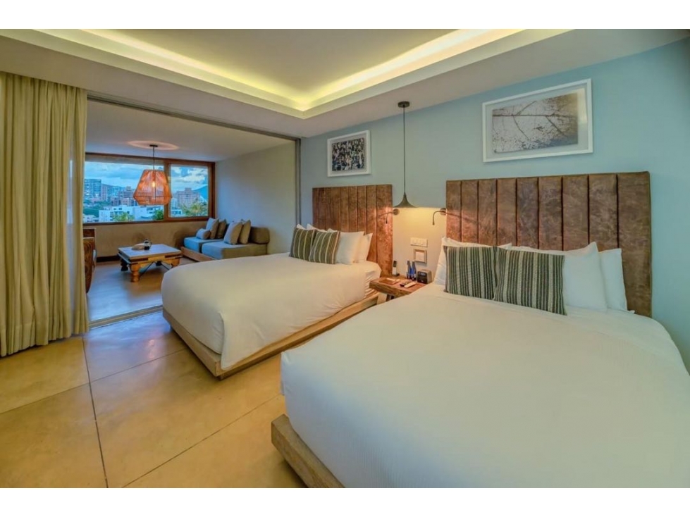 HERMOSAS SUITES EN RECONOCIDO HOTEL DEL POBLADO, EXCELENTE UBICACIÓN — foto 2