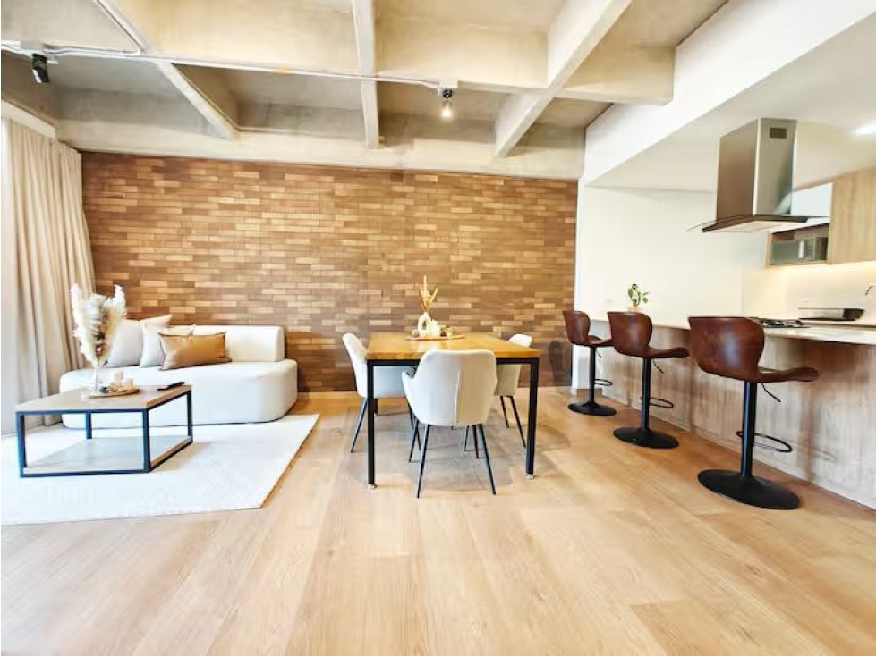 Hermoso Apartamento Concepto Industrial Amoblado Frontera - ENVIGADO — foto 3