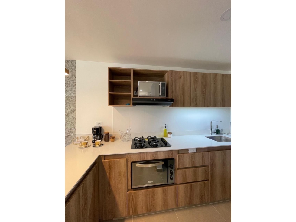 HERMOSO APARTAMENTO EN CIUDAD DEL RÍO TERRAZA EN L Y VISTA 180 GRADOS — foto 2