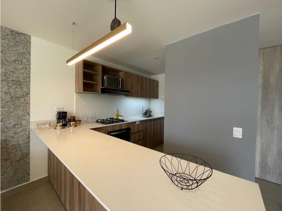 HERMOSO APARTAMENTO EN CIUDAD DEL RÍO TERRAZA EN L Y VISTA 180 GRADOS — foto 3