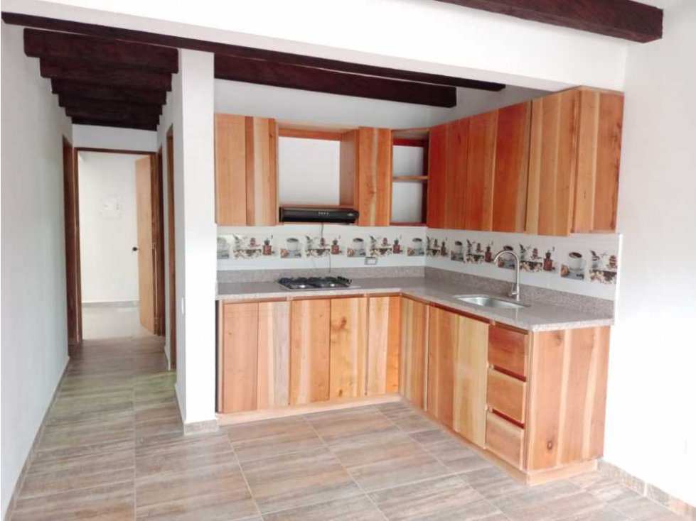 HERMOSO APARTAMENTO EN PRIMER PISO CON GARAJE Y LINDOS ACABADOS