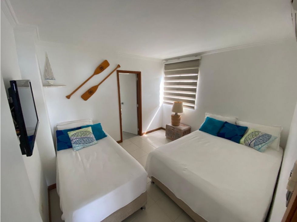 HERMOSO APARTAMENTO EN SANTA MARTHA FRENTE AL MAR LINDA VISTA — foto 4