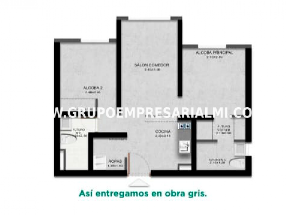 HERMOSO APARTAMENTO EN VENTA - SECTOR CALASANZ COD: 32067 — foto 2
