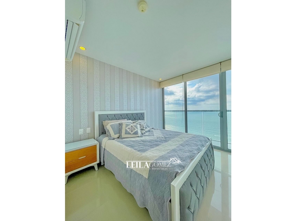 Hermoso Apartamento en Venta Frente al Mar en Bocagrande Cartagena — foto 3