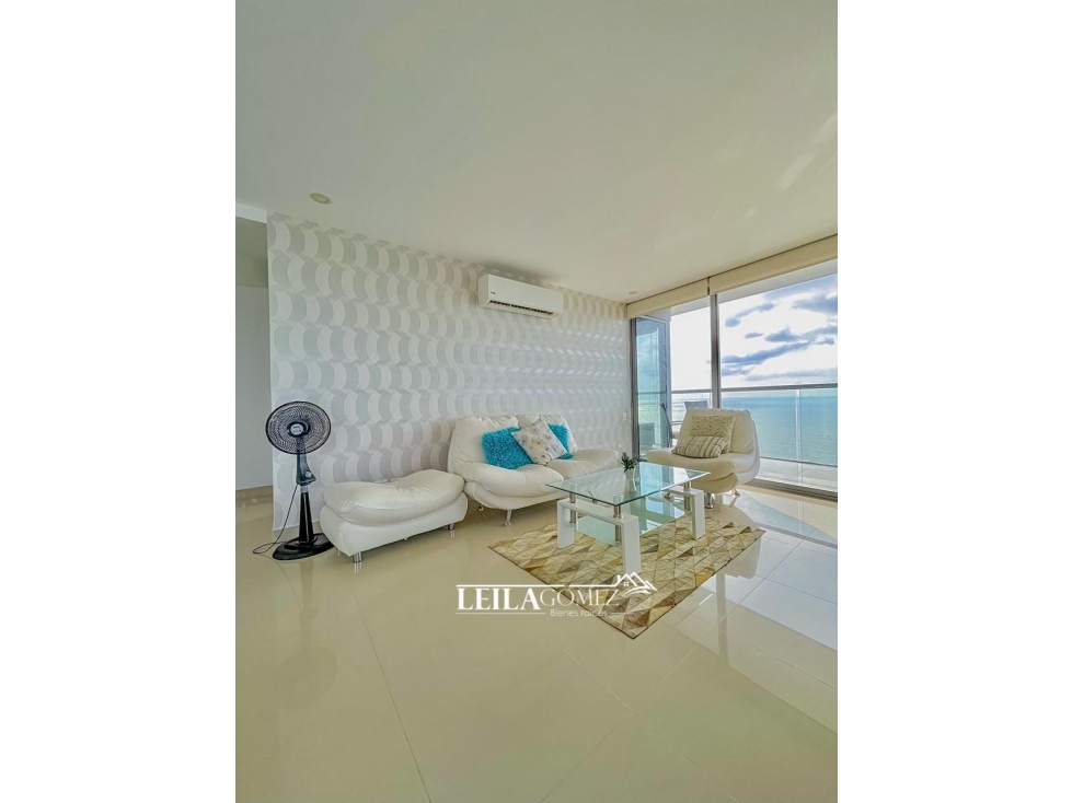Hermoso Apartamento en Venta Frente al Mar en Bocagrande Cartagena — foto 5