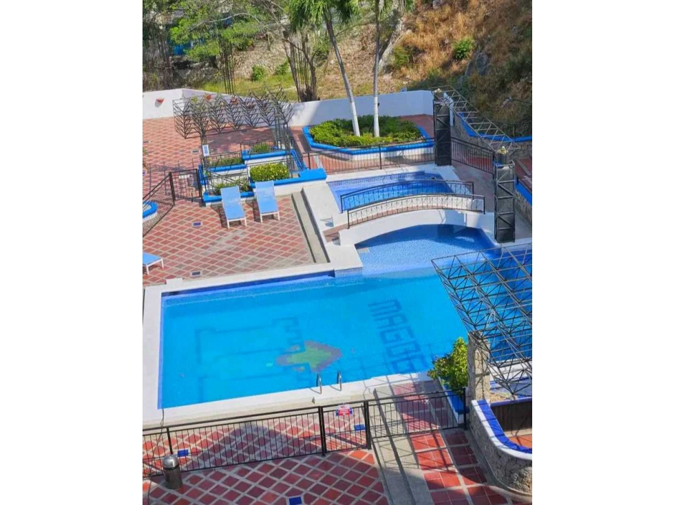 Hermoso apartamento residencial con vista al mar Santa Marta Colombia